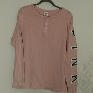 Pink Long Sleeve Shirt